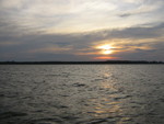 ISLA JUNCAL Y JUNCALITO AMANECER EN EL RIO URUGUAY