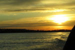 AMANECER EN EL PARANA GUAZ� - ISLA BOTIJA Y PUERTO CONTANZA