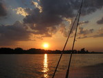 AMANECER EN EL PARANA DE LAS PALMAS