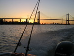 AMANECER EN EL PUENTE ZARATE BRAZO LARGO